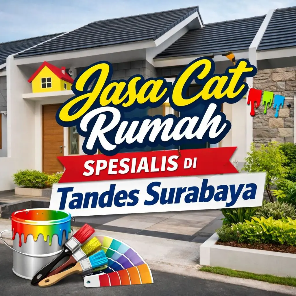 Jasa Cat Rumah Spesialis di Tandes Surabaya 1 Jasa Cat Rumah Spesialis di Tandes Surabaya