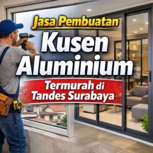 Jasa Pembuatan Kusen Aluminium Termurah di Tandes Surabaya