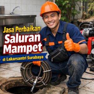 Jasa Perbaikan Saluran Mampet di Lakarsantri Surabaya