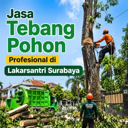 Home 6 Jasa Tebang Pohon Profesional di Lakarsantri Surabaya