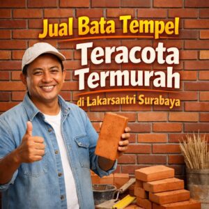 Home 15 Jual Bata Tempel Teracota Termurah di Lakarsantri Surabaya