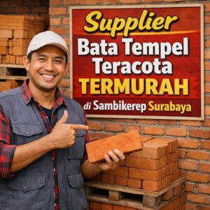 Home 11 Supplier Bata Tempel Teracota Termurah di Sambikerep Surabaya